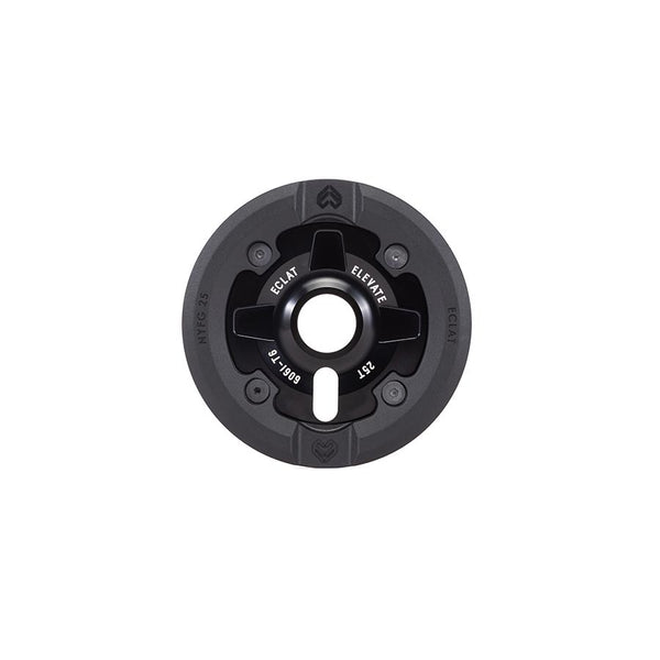 Eclat Elevate Guard Chainring Teeth: 25 6061-T6 Aluminum Black