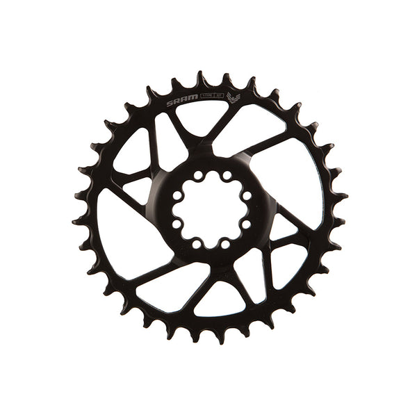 SRAM S1000 Eagle T-Type Direct Mount Chainring - 32t 12-Speed 8-Bolt Direct Mount 3mm Offset Steel BLK