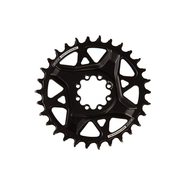 SRAM S1000 Eagle T-Type Direct Mount Chainring - 30t 12-Speed 8-Bolt Direct Mount 3mm Offset Aluminum BLK