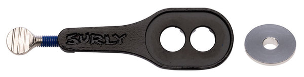 Surly Hurdy Gurdy Chain Tensioner - 9/10mm Axles Black Each