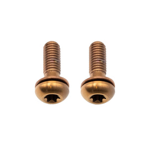 Better Bolts Titanium Flat Mount Bolt Kit 17mm Copper 2/Count