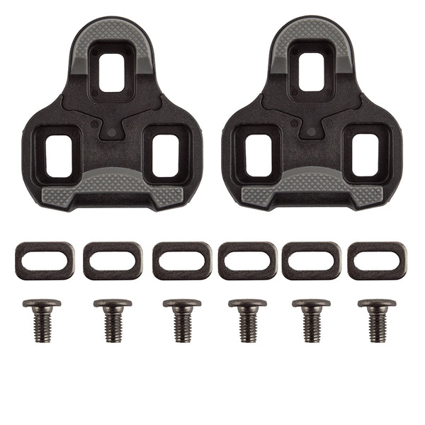 Origin8 Split 4.5 KEO Compatible Cleats  Black/Grey Look Keo 4.5° Float
