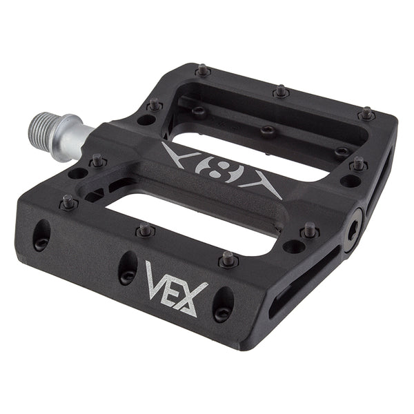 Origin8 Vex Platform 9/16` 1 Sealed and 1 Sleeve Black Composite 105x98x17mm