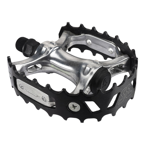 Se bikes Bear Trap 9/16` Silver/Black Alloy