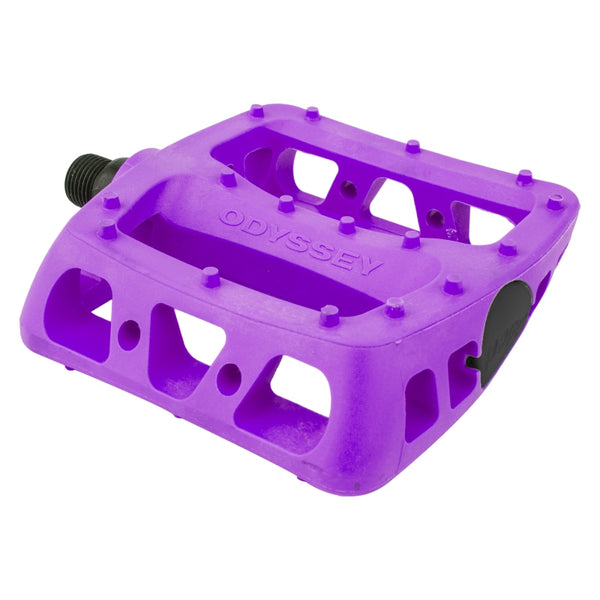 Odyssey Twisted PC Pedals - Platform Composite/Plastic 9/16" Purple