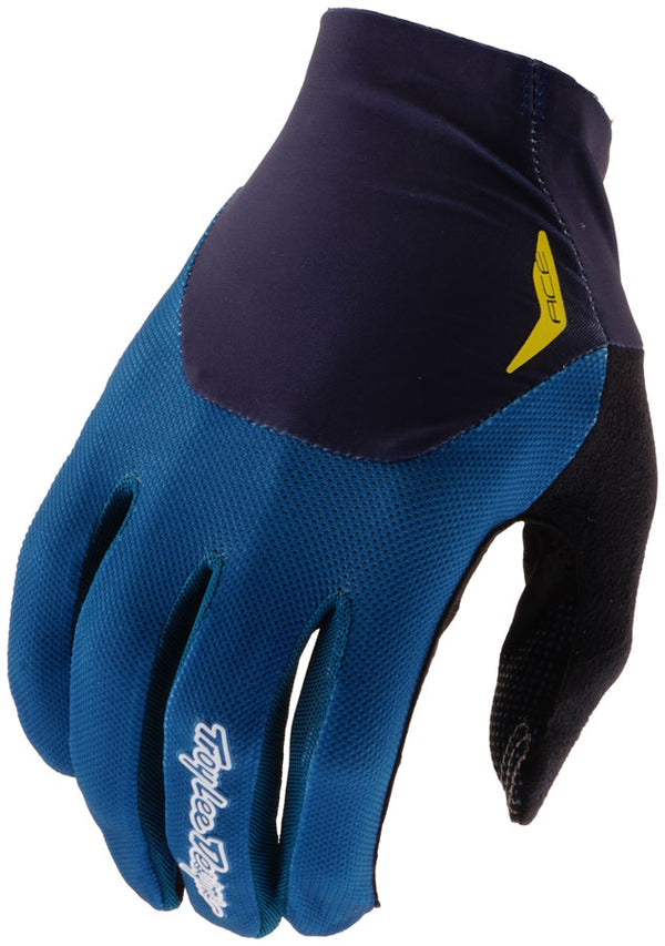 Troy Lee Designs Ace 2.0 Gloves – Solid Blue Small