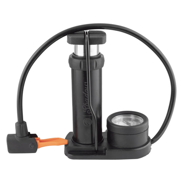 The shadow conspiracy Street Pump Foot Pump Analog PV/SV 160psi 6.9` Alloy Black