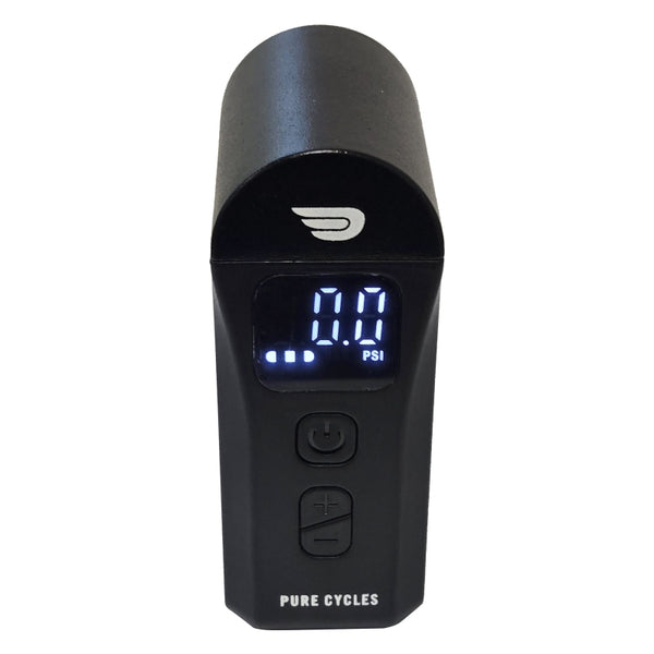Pure cycles Kwick Fill Air Compressor  Digital PV/SV 120 Black