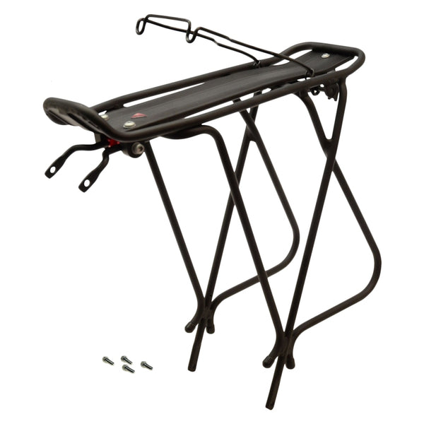 Axiom Journey Rack w/Spring Rear Eyelet Black 26` thru 29` w/ Spring