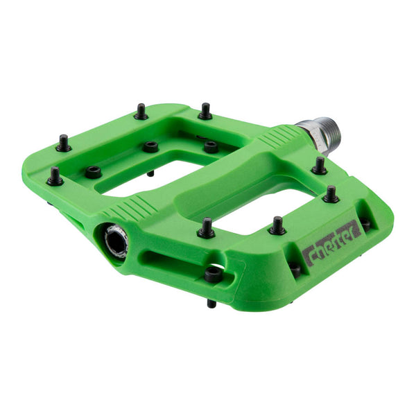 RaceFace Chester Pedals - Platform Composite 9/16" Green