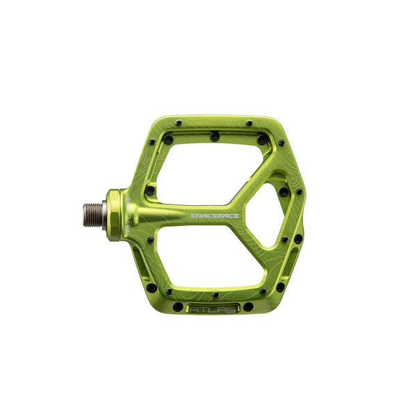 RaceFace Atlas Pedals - Platform Aluminum 9/16" Green