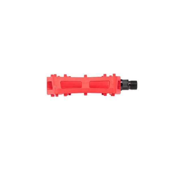 We The People Logic Platform Pedals Body: Nylon Spindle: Cr-Mo 9/16'' Red Pair