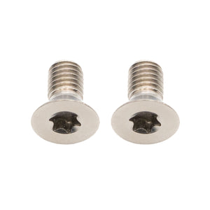 Better Bolts Titanium Flat Mount Bolt Kit 10mm Silver 2/Count
