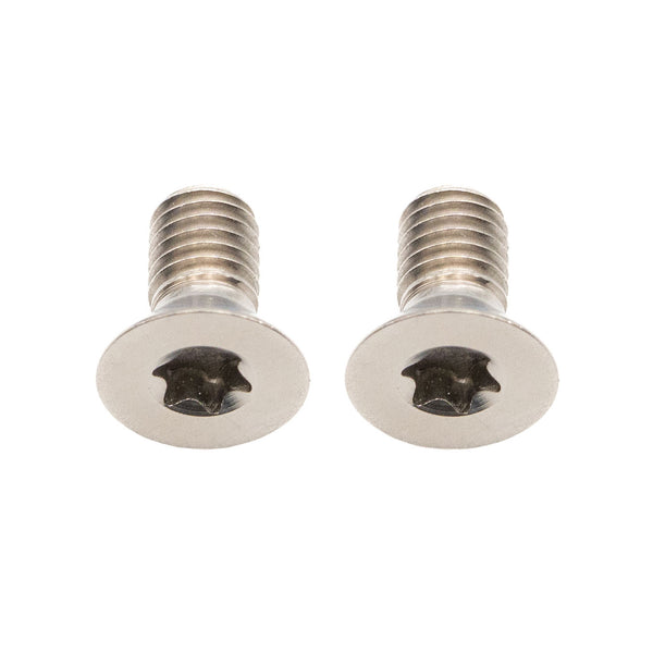 Better Bolts Titanium Flat Mount Bolt Kit 10mm Silver 2/Count