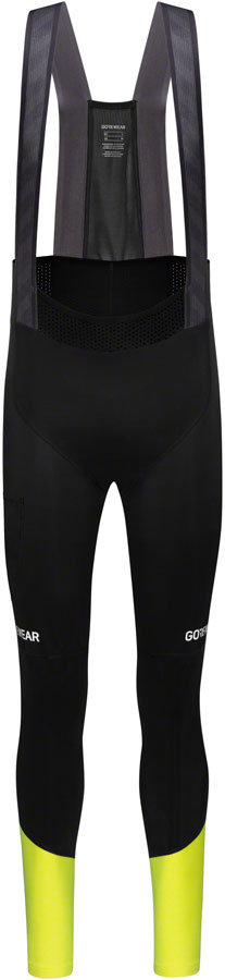 Gorewear Spinshift Thermo Bibs + - Black/Yellow Men's Medium/Large