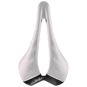 Selle Italia SLR Advan Opal S3 Steel Rails White