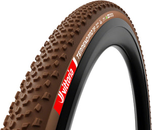Vittoria Terreno Pro T60 Mixed Tire - 700 x 45 Tubeless Folding BLK/Brown Eco Gravel Race