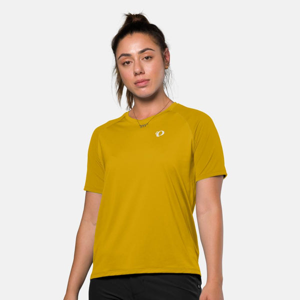 Women's Summit Short Sleeve Jersey - GOLDEN PALM / XS