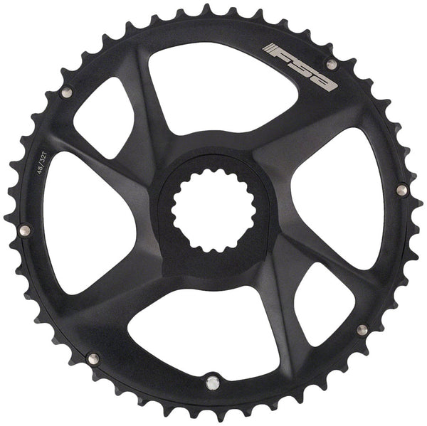 Full Speed Ahead Energy Modular Direct Mount Chainring - 46t Outer Ring FSA Direct Mount For use 30t Inner Ring BLK