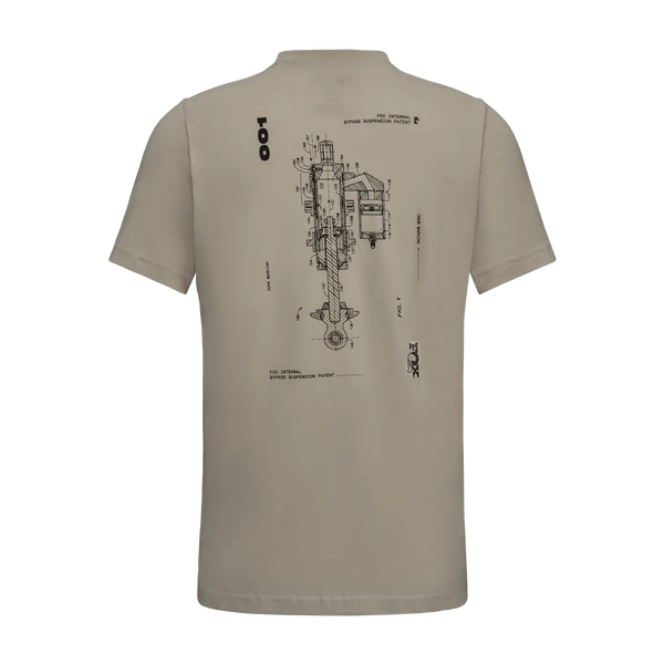 Schematic T-Shirt - Off White / S