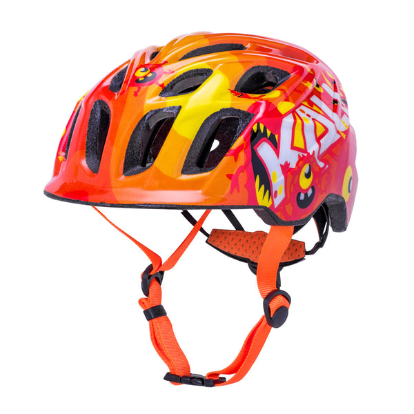 Kali Chakra Child Helmet X-Small Monsters Orange 