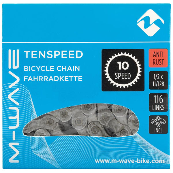 M-Wave Tenspeed AR Chain Speed: 10 11/128'' Links: 116 Grey