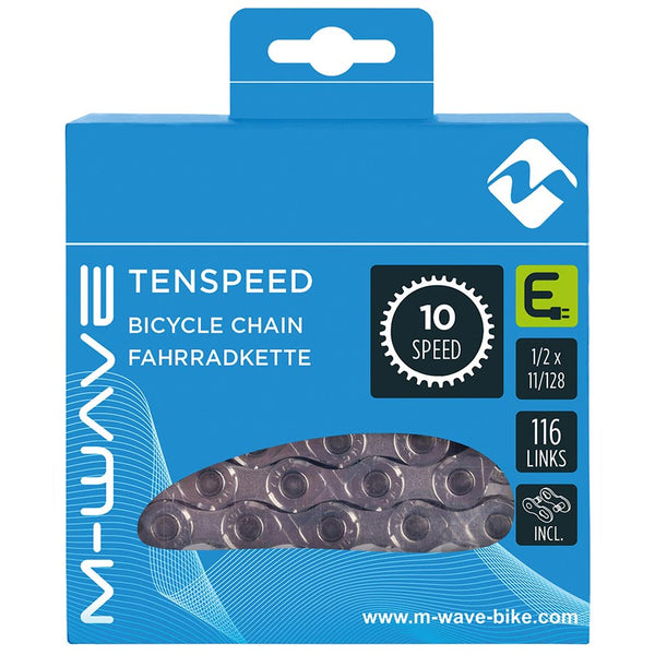 M-Wave Tenspeed E Chain Speed: 10 11/128'' Links: 116 Silver