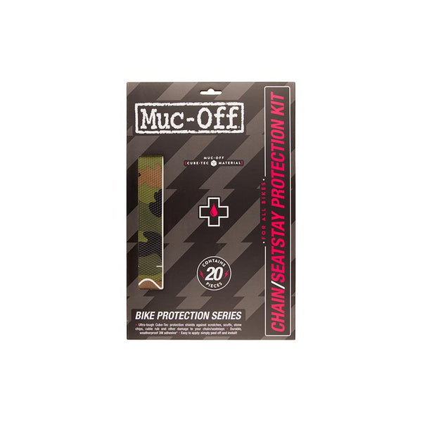 Muc-Off Chainstay/Seatstay Protection Kit - 20-Piece Kit Camo