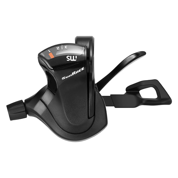 Sunrace DL-MS33 Mountain Trigger Shifter DLMS33 Pair 3x10sp 2 to 1 Blk 279g