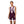 Women's Attack Bib Shorts - DARK VIOLET / XS