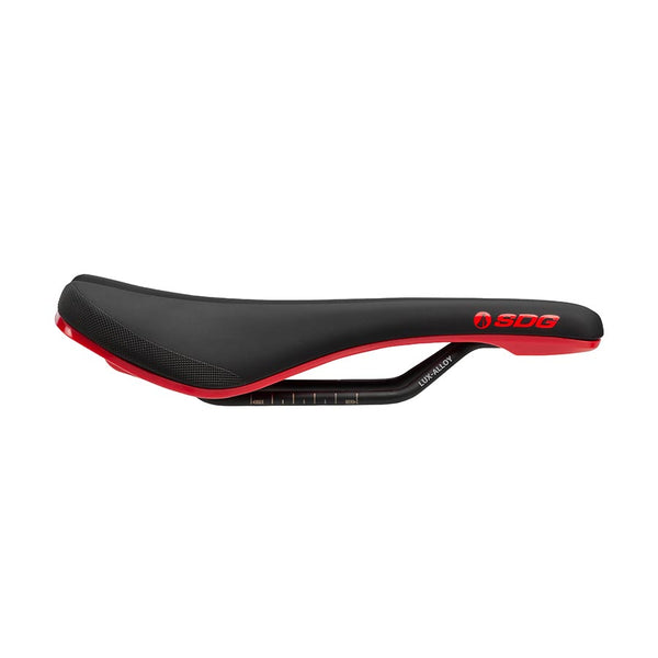 SDG Bel-Air V3 Saddle Lux-Alloy Rails Red