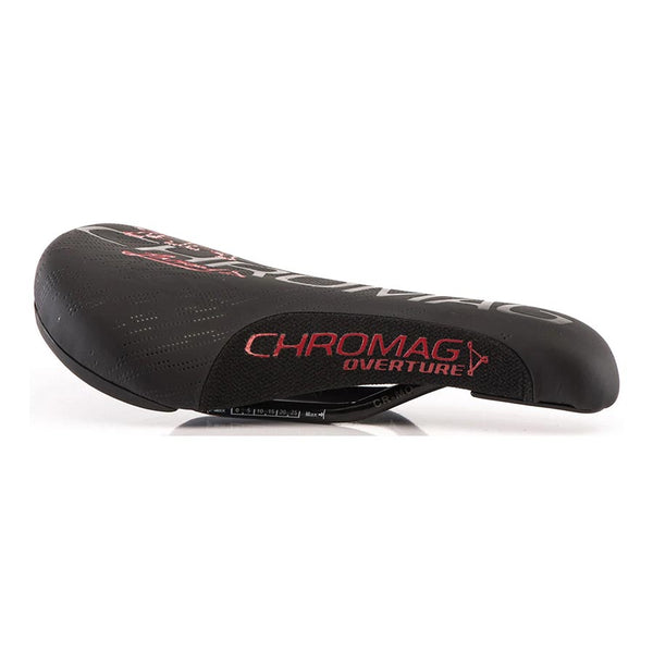 Chromag Overture Saddle 243 x 136mm Unisex 279g Black/Red