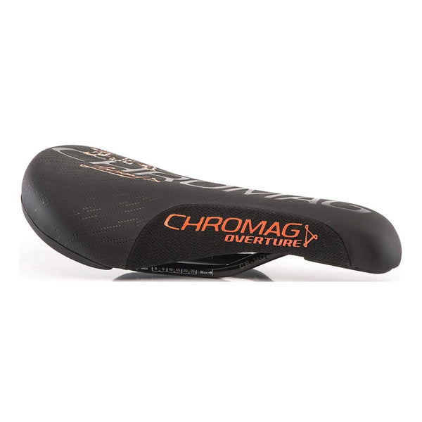 Chromag Overture Saddle 243 x 136mm Unisex 279g Black/Orange