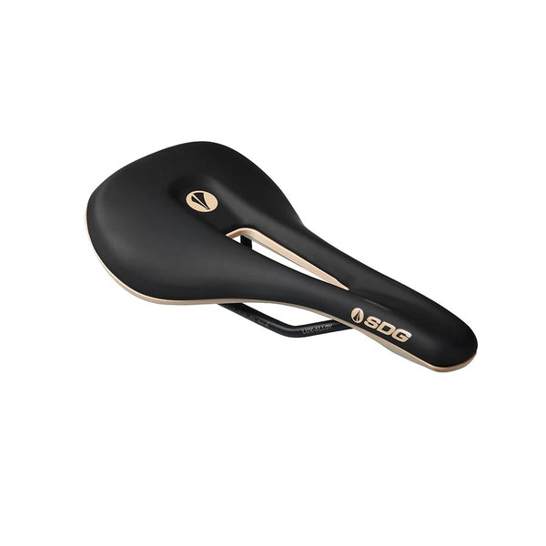 SDG Bel-Air V3 Overland Saddle Lux-Alloy Rails Black/Tan