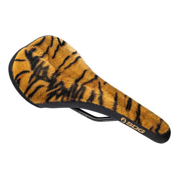 SDG Bel-Air V3 Traditional Saddle Lux Rails Tiger Print