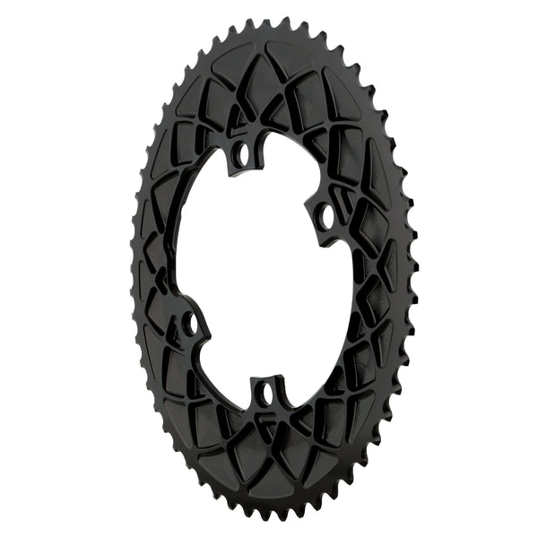 absoluteBLACK Premium Oval Road 53T Shimano 9100/8000 - Blk 