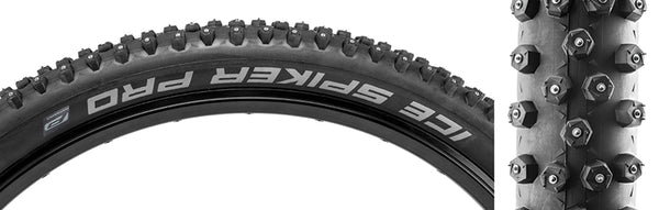 Schwalbe Ice Spiker Pro Tire - 29 x 2.25 Clincher Wire BLK Performance RaceGuard Winter 402 Studs