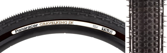 Tire Pan Gravel King Sk 27.5X2.1 (650Bx53) Fold Tbls Black/Bk