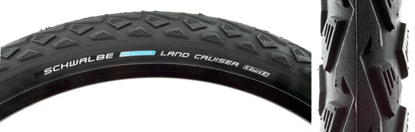 Schwalbe Land Cruiser Hybrid Tire 700x35C Wire Clincher SBC K-Guard 50TPI Black