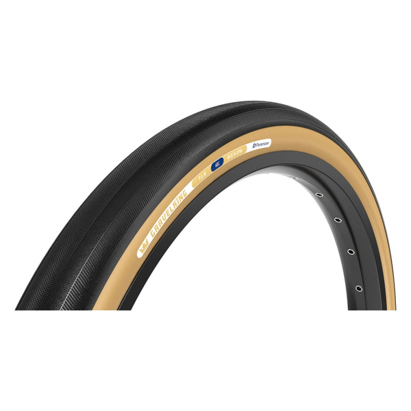 Panaracer GravelKing Slick Tire - 700 x 28 Clincher Folding Black/Brown