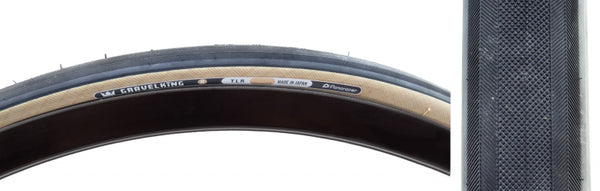 Panaracer GravelKing R Tire - 700 x 28 Clincher Folding Black/Amber