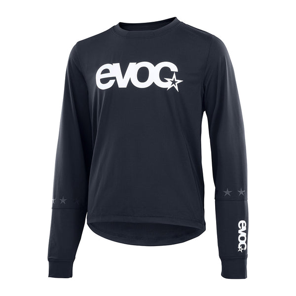 EVOC Kids Jersey Youth Jersey Long Sleeve Black JS