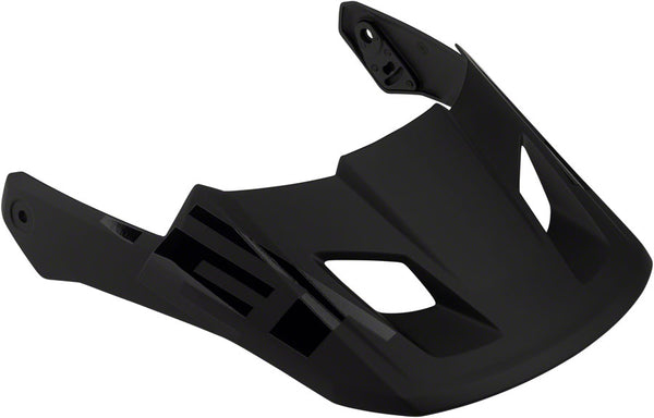 MET Helmets Parachute MCR Visor - Small/Medium Black Matte/Glossy