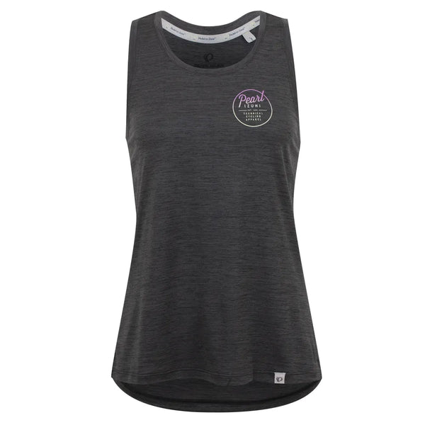 Women's Transfer Tech Tank - BLACK HEATHER GEAR FOR GOOD / XS