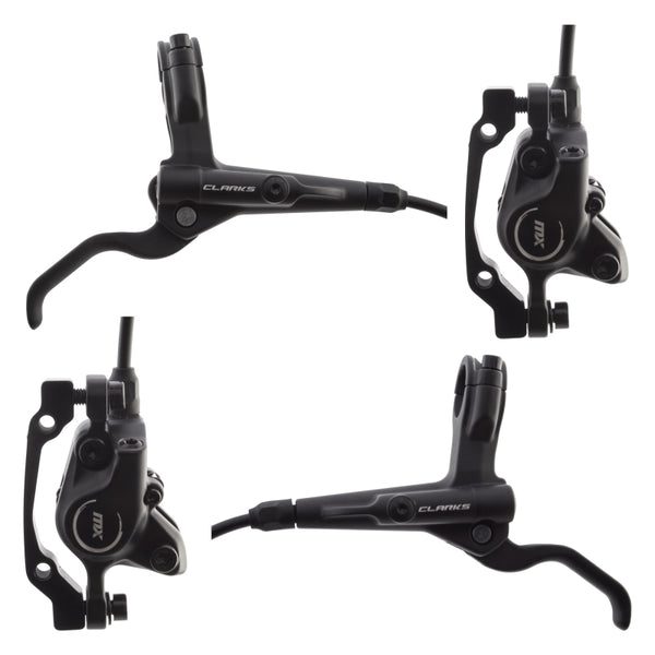 Clarks MX Junior Hydraulic Disc Brake Kit Pair disc brake Black