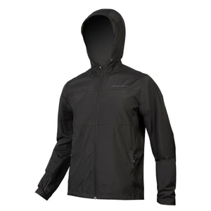 Endura Hummvee Windproof Hooded Shell Jacket Medium  Black