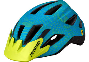 Specialized Shuffle Child Led Sb Mips Aqua/Hyper Green Dot Plane Chld