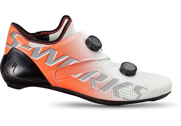 Specialized S-Works ares rd shoe dune white/fiery red 40