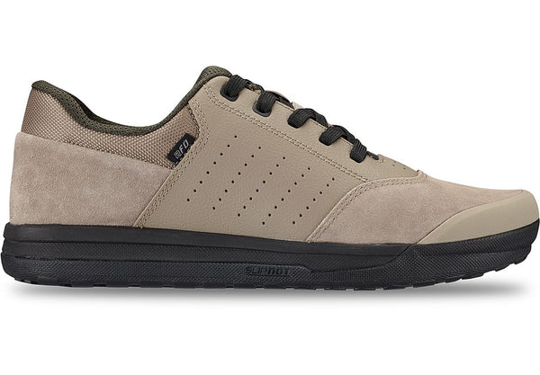 Specialized 2Fo Roost Flat Shoe Taupe/Dove Grey/Dark Moss Green 45