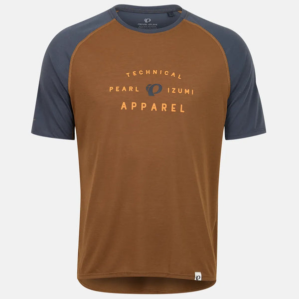 Men's Canyon Short Sleeve Jersey - SADDLE/DARK INK / S